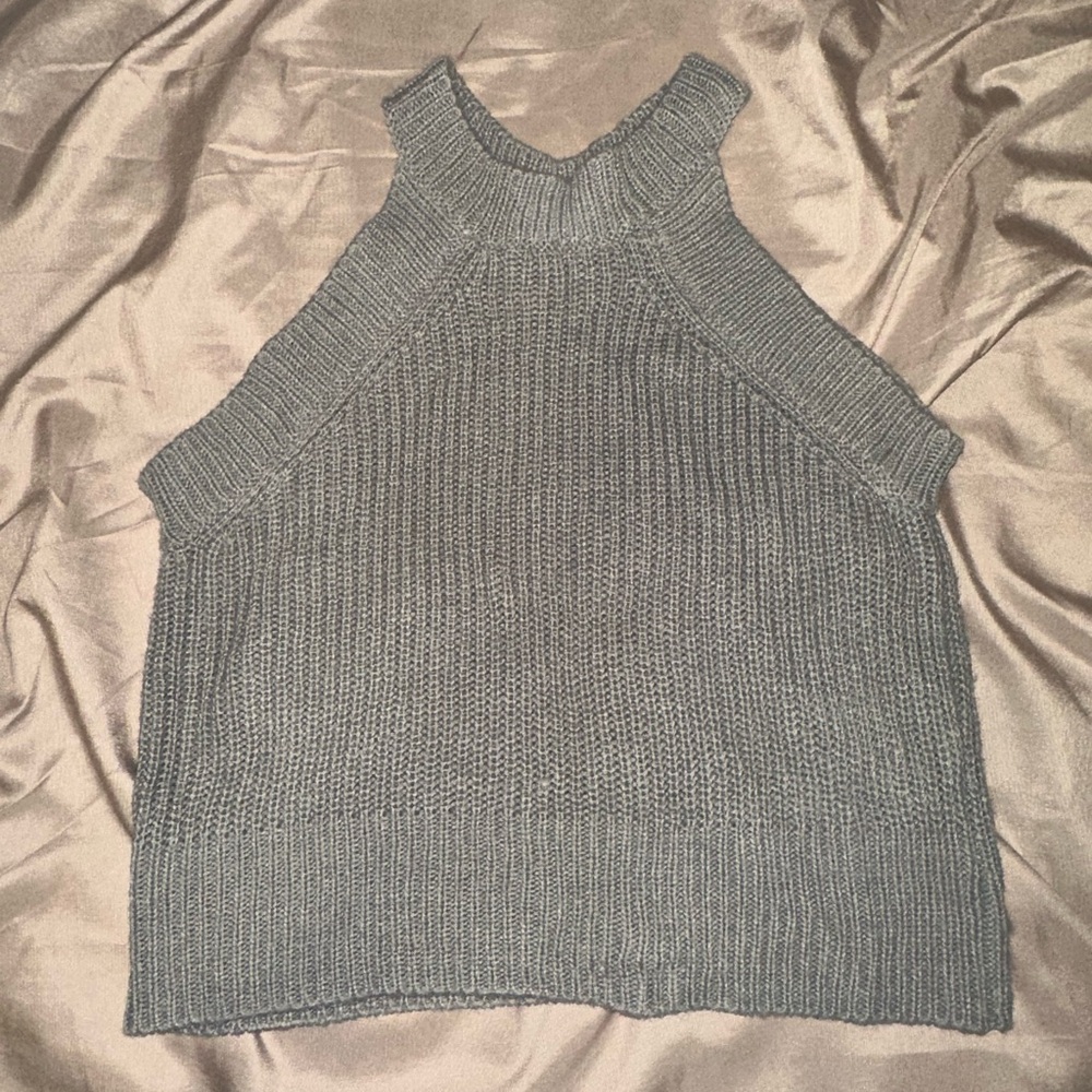 Knit sweater top